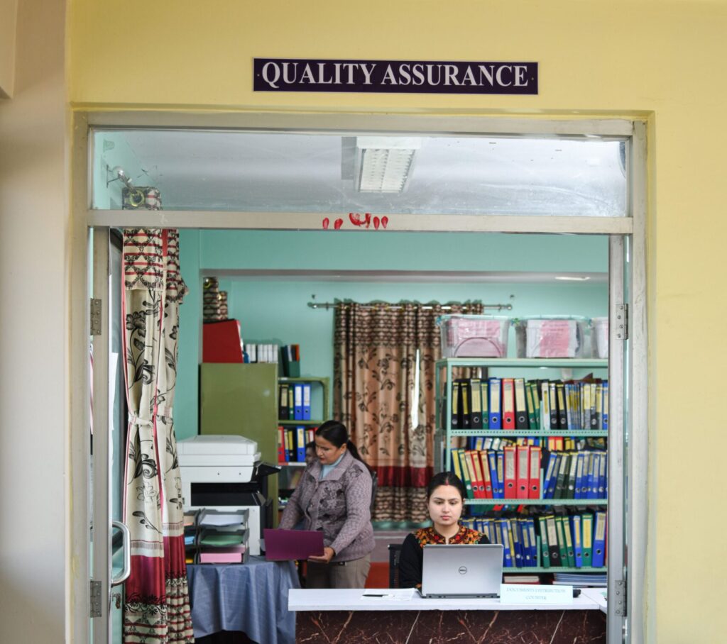 Quality Assurance Depart